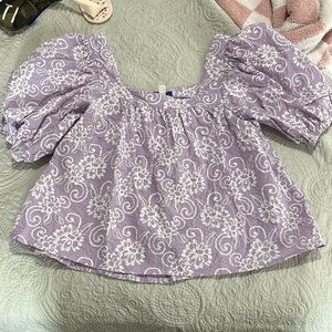 Purple Boutique Top